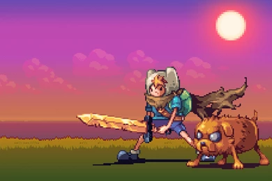 I Figured You Guys Might Enjoy This Pixel Art Adventure Time ...