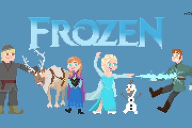 Frozen Pixel Art Wallpapers By Rct3fan24 On DeviantArt