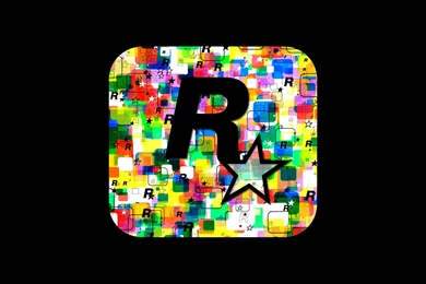 Rockstar Games Logo   Wallpaper.