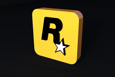 Rockstar Games Logo   Wallpaper.