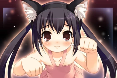 Sad Neko Girl   Anime Wallpapers (24826975)   Fanpop By Laura<3 ...