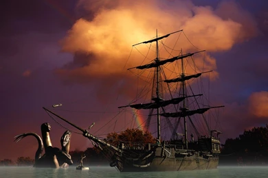 Sailing Ship Wallpaper Images