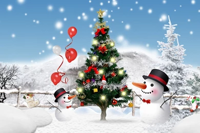 3d Christmas Wallpaper Backgrounds