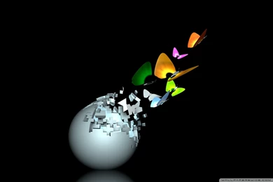 Jestingstock.com 3d Butterfly Wallpapers