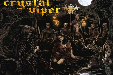 CRYSTAL VIPER Power Metal Heavy 1cviper Dark Skull Artwork Reaper ...