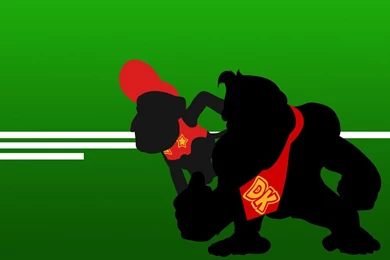 My Free Wallpapers   Games Wallpapers : Donkey Kong Jr.