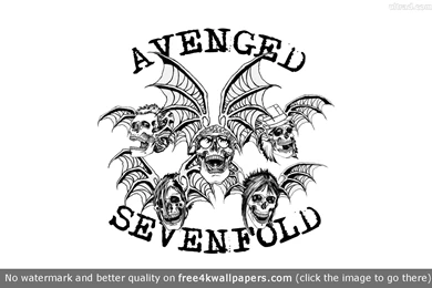 Avenged Sevenfold Logo 4K Or HD Wallpapers For Your PC, Mac Or ...