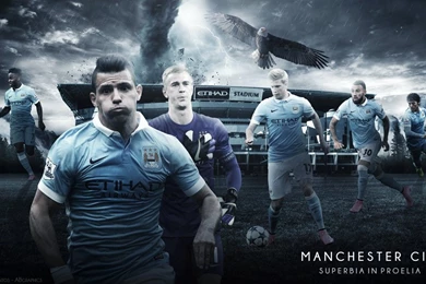 Manchester City 2015/16 Wallpapers (feat. 4le88) By RakaGFX On ...