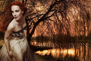 Fashion Celebrity: Simone Simons Wallpapers