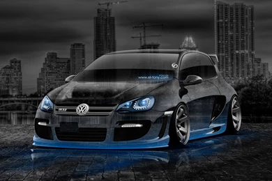 Volkswagen Golf Tuning Crystal City Car 2014 « El Tony