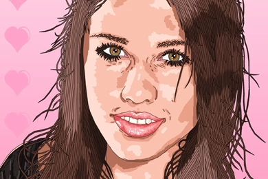 Tiffany Thompson Portrait By Brainstorm bw style On DeviantArt