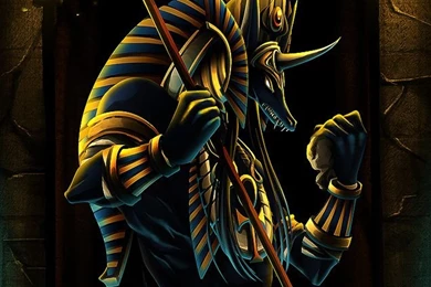 God of the Dead (Anubis) This Isn't A Dragon, But I Just Think ...