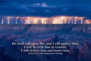 Psalm 91:15   The Fellowship Site
