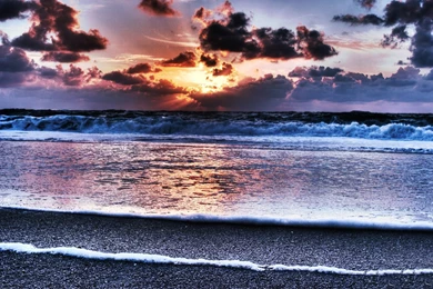 1920x1080 Beautiful Pebble Beach Sunset Desktop PC And Mac Wallpapers