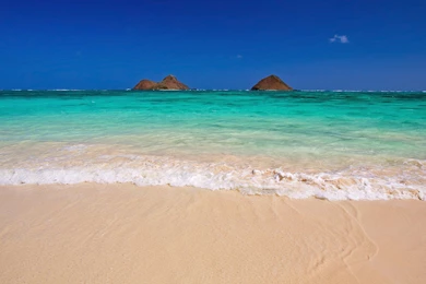 Tropical Beach Waves Wallpapers   Kemecer.com