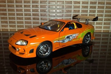 Orange Toyota Spura Supra Fast And Furious Wallpapers