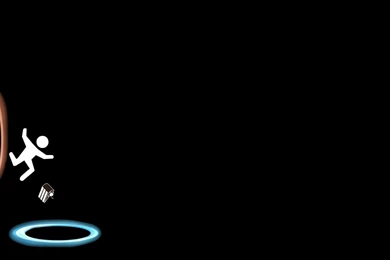 Portal Black Backgrounds Cakes Wallpapers   (