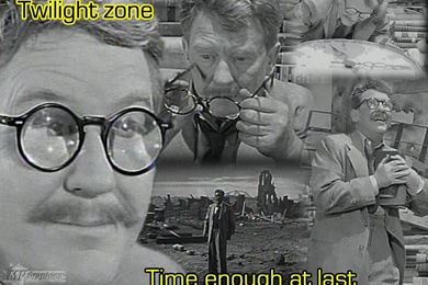 Time Enough At Last   The Twilight Zone Wallpapers (2321894)   Fanpop