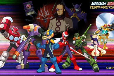 MMBN 5 Team ProtoMan Wallpapers By Mega X stream On DeviantArt