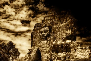 The Buddha King Of Angkor Wat, Cambodia HD Desktop Wallpapers ...