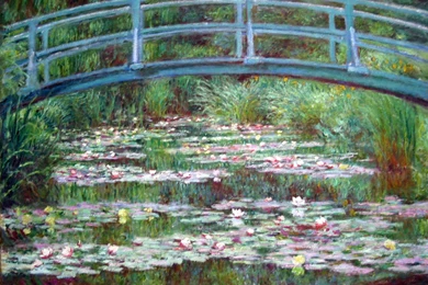 Justpict.com Monet's Water Lilies Wallpapers