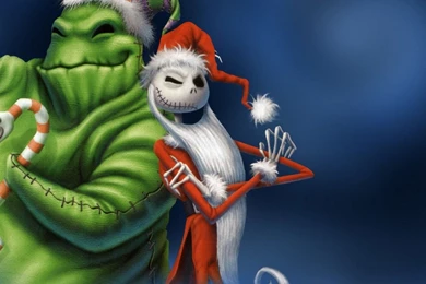 Oogie Boogie And Jack Skellington The Nightmare Before Chr ...