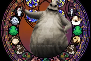 Oogie Boogie Stained Glass By Jeorje90 On DeviantArt