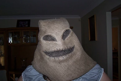 Oogie Boogie Mask By Scaryprincess On DeviantArt