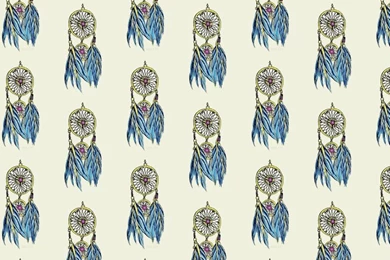 Blue Feathered Dream Catcher Ask.fm Backgrounds   Random Wallpapers