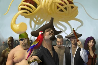 The Flying Spaghetti Monster By EthicallyChallenged On DeviantArt