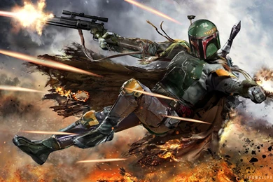 Boba Fett Badass Mode HD Wallpapers   IHD Wallpapers