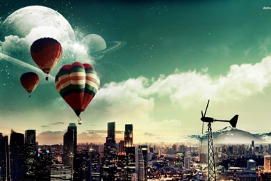 Hot Air Balloons Wallpapers   Fantasy Wallpapers