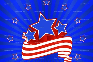 CLIPART STARS AND STRIPES BACKGROUND