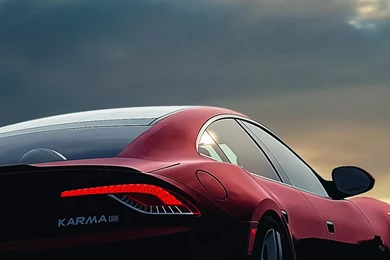 Fisker Karma Car Sunset Night Sky iPhone 6 Wallpapers Download ...