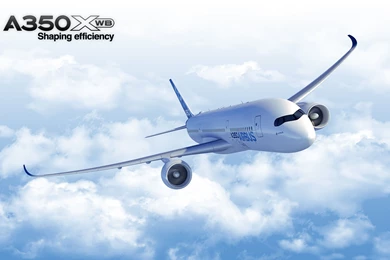 Airbus A350 XWB "Shaping Efficiency"   2880x1800   Wallpapers