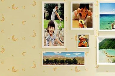 Hot Selling Cartoon Stars And Moon Embossed New Nonwoven Wallpapers ...