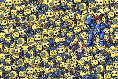 Mega Man Megaman Legends Servbot Wallpapers   (