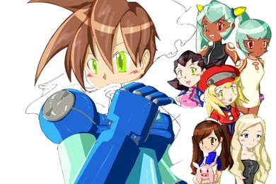Megaman Legends Psp Wallpapers By 7chopsticks7 On DeviantArt