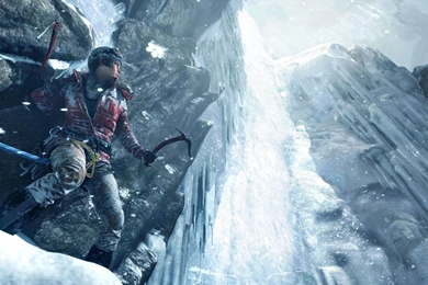 Lara Croft Mountain Climbing   Rise Of The Tomb Raider   1920x1080 ...