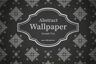 Abstract Black And White Thai Wallpapers Vector