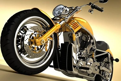 Golden Bike By Wapking.cc