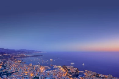 Formula 1 Night Monaco iPad Air Wallpapers Download