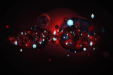 Another Set Of Awesome Black Themed Abstract Wallpapers