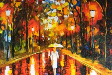 Paintings Art Oil Leonid Afremov Wallpapers   (