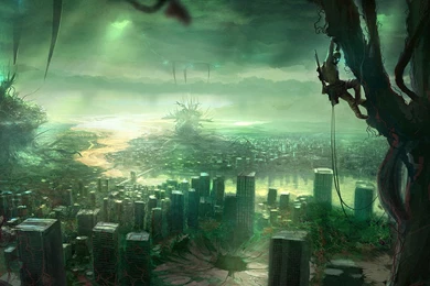 The, Sky, Digital, Art, Painting, Wallpaper, HD, High Resolution ...