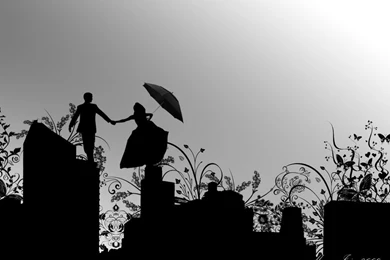 Dark Love Vector With Rain By Whizkid86 On DeviantArt