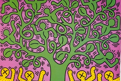 Coloriages Adultes Keith Haring On Pinterest