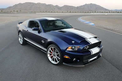 Shelby Cobra GT500 Super Snake Wallpaper.