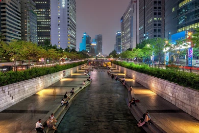 2560x1600 Seoul South Korea Downtown Wallpapers