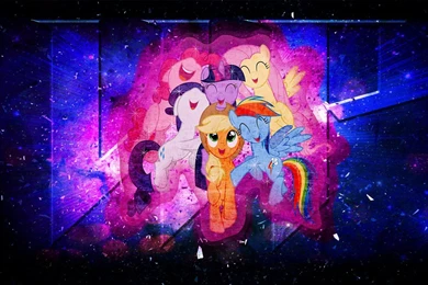 WahPony] MLP: FIM Main Theme Rockcover Wallpapers By ToxSeedios On ...
